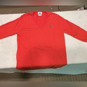 V-neck Lacoste Sweater